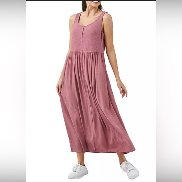 Frye Dresses & Skirts - Frye Button Down Boho Dress